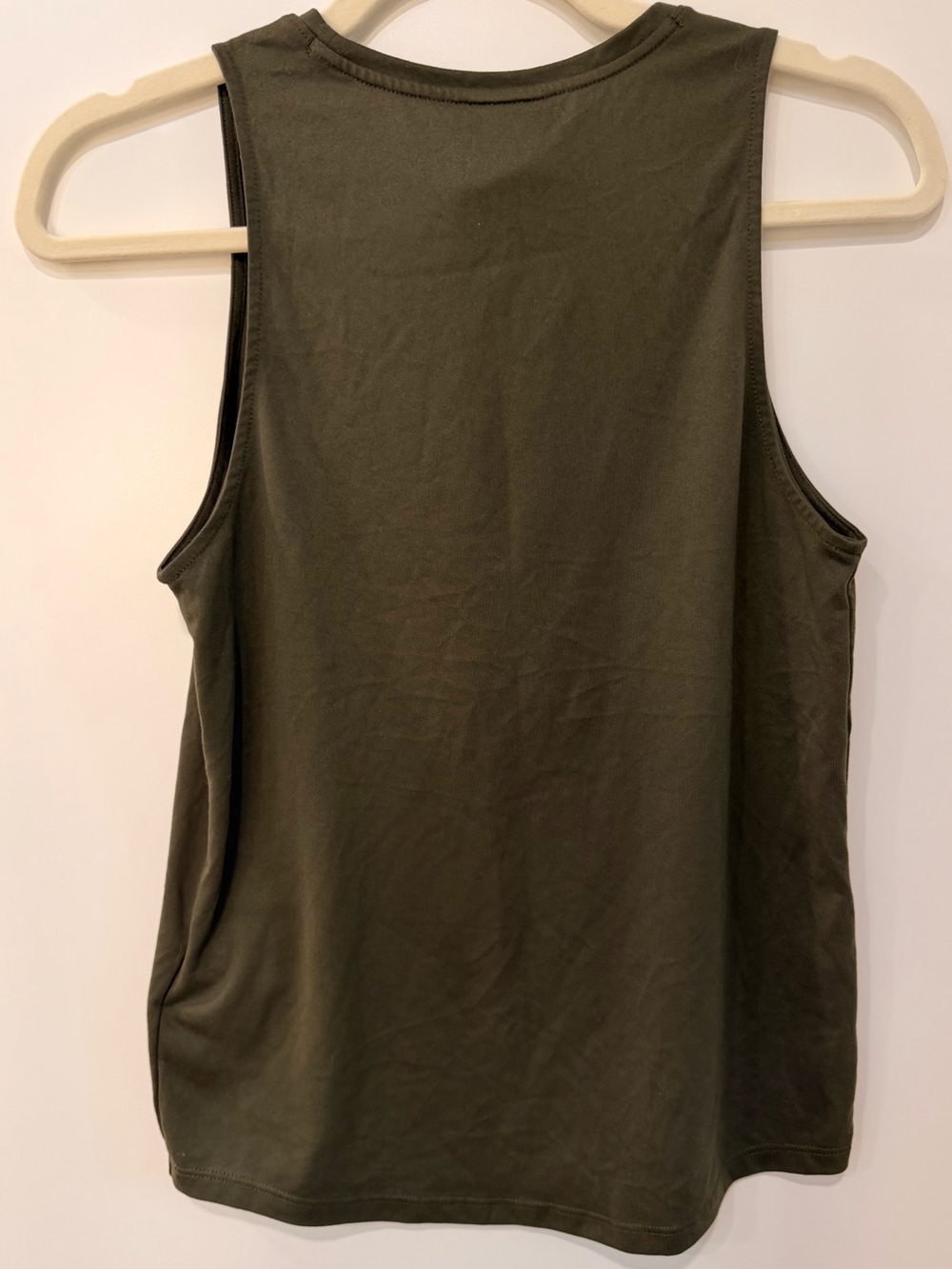 The North Face dark Olive green elevation Tank Top with flash dry xs - Picture 2 of 3